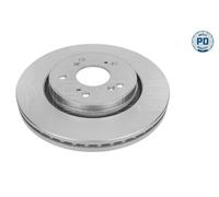 Front Brake Disc 2x MEYLE Fits HONDA Cr-V III IV 06-12 45251-SWA-A21