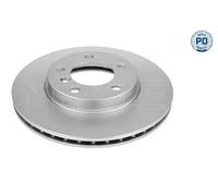 2x Brake disc Front Axle Vented 315 521 0020/PD MEYLE for MINI MINI COUNTRYMAN