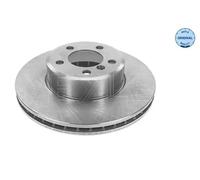 2x Brake disc Front Axle Vented 315 521 3058 MEYLE for BMW 7