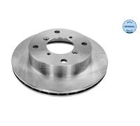 2x Brake disc Front Axle Vented 33-15 521 0002 MEYLE for SUZUKI SUBARU