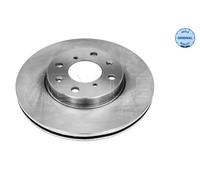 2x Brake disc Front Axle Vented 33-15 521 0004 MEYLE for SUZUKI OPEL