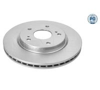 2x Brake disc Front Axle Vented 33-15 521 0021/PD MEYLE for SUZUKI SWIFT III