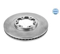 2x Brake disc Front Axle Vented 36-15 521 0024 MEYLE for NISSAN INFINITI