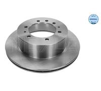 2x Brake disc Front Axle Vented 36-15 523 0039 MEYLE for NISSAN PATROL GR
