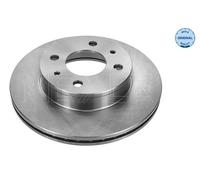 2x Brake disc Front Axle Vented 37-15 521 0005 MEYLE for HYUNDAI ACCENT II