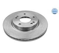 2x Brake disc Front Axle Vented 37-15 521 0010 MEYLE for HYUNDAI TRAJET