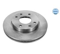 2x Brake disc Front Axle Vented 37-15 521 0021 MEYLE for HYUNDAI KIA