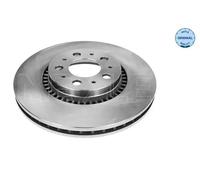 2x Brake disc Front Axle Vented 514 521 0001 MEYLE for VOLVO S80 I V70 Mk II