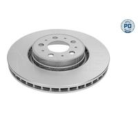 2x Brake disc Front Axle Vented 515 521 0033/PD MEYLE for VOLVO S80 I V70 Mk II