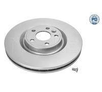 2x Brake disc Front Axle Vented 53-83 521 0015/PD MEYLE for JAGUAR LAND ROVER