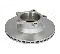 2x Brake disc Front Axle Vented 60-00-005C ASHIKA for TATA TL SAFARI