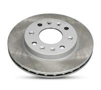 2x Brake disc Front Axle Vented 60-00-029C ASHIKA for TATA SAFARI