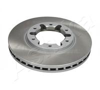 2x Brake disc Front Axle Vented 60-01-103C ASHIKA for NISSAN