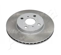 2x Brake disc Front Axle Vented 60-02-221C ASHIKA for TOYOTA YARIS/VITZ MR2 III