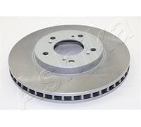 2x Brake disc Front Axle Vented 60-04-429C ASHIKA for HONDA ACURA