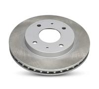 2x Brake disc Front Axle Vented 60-05-522C ASHIKA for MITSUBISHI VOLVO KIA