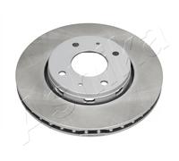 ASHIKA FRONT 2 X BRAKE DISC 6005540C FOR MITSUBISHI VOLVO