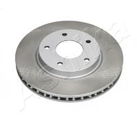 2x Brake disc Front Axle Vented 60-05-543C ASHIKA for MITSUBISHI DODGE