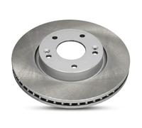 2x Brake disc Front Axle Vented 60-0H-012C ASHIKA for HYUNDAI KIA