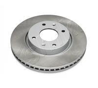 2x Brake disc Front Axle Vented 60-0K-015C ASHIKA for HYUNDAI KIA
