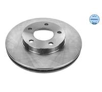 2x Brake disc Front Axle Vented 60-85 521 0005 MEYLE for MAZDA FORD