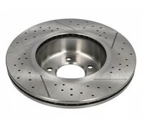 2x Brake disc Front Axle Vented 600146C JAPKO for BMW X5 X6 Z4 Roadster