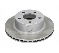 2x Brake disc Front Axle Vented 60059C JAPKO for JEEP WRANGLER CHEROKEE
