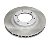 2x Brake disc Front Axle Vented 602005C JAPKO for TOYOTA LAND CRUISER 80