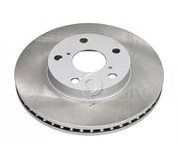 2x Brake disc Front Axle Vented 60229C JAPKO for TOYOTA RAV 4 Mk II