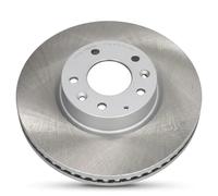 2x Brake disc Front Axle Vented 60353C JAPKO for MAZDA OPEL