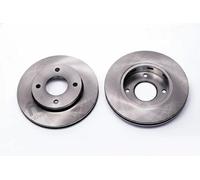 2x Brake disc Front Axle Vented 6041485 KRAFT AUTOMOTIVE for SMART MITSUBISHI
