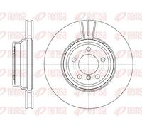 2x Brake disc Front Axle Vented 61078.10 REMSA for BMW MITSUBISHI