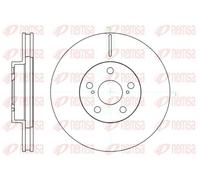 2x Brake disc Front Axle Vented 61093.10 REMSA for TOYOTA CELICA Coupe