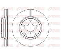 2x Brake disc Front Axle Vented 61121.10 REMSA for TOYOTA AURIS COROLLA Saloon