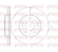 2x Brake disc Front Axle Vented 61130.10 REMSA for MITSUBISHI SPACE WAGON