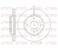 2x Brake disc Front Axle Vented 61299.10 REMSA for FORD FIESTA VI