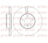 2x Brake disc Front Axle Vented 61307.10 REMSA for BMW X5 X6
