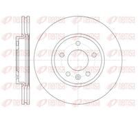 2x Brake disc Front Axle Vented 61314.10 REMSA for OPEL CHEVROLET