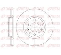 2x Brake disc Front Axle Vented 61318.10 REMSA for OPEL CORSA D