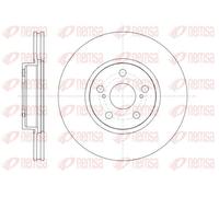 2x Brake disc Front Axle Vented 61330.10 REMSA for TOYOTA URBAN CRUISER VERSO S