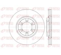 2x Brake disc Front Axle Vented 61366.10 REMSA for HYUNDAI TERRACAN