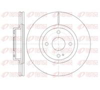 2x Brake disc Front Axle Vented 61380.10 REMSA for MAZDA MX-5 Mk II