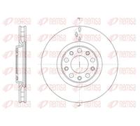 2x Brake disc Front Axle Vented 61427.10 REMSA for ALFA ROMEO BRERA SPIDER 159