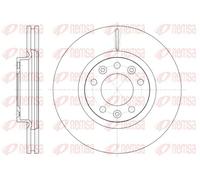 2x Brake disc Front Axle Vented 61471.10 REMSA for CITROËN PEUGEOT