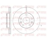 2x Brake disc Front Axle Vented 61478.10 REMSA for DACIA RENAULT