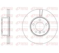 2x Brake disc Front Axle Vented 61496.10 REMSA for BMW X1 3 1 Sports Hatch