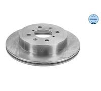 2x Brake disc Front Axle Vented 615 521 6039 MEYLE for OPEL SUZUKI SUBARU
