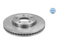 2x Brake disc Front Axle Vented 615 521 6047 MEYLE for OPEL CHEVROLET