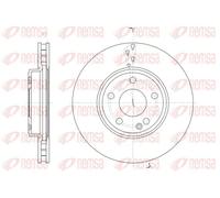 2x Brake disc Front Axle Vented 61522.10 REMSA for MERCEDES-BENZ A-CLASS