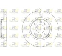 2x Brake disc Front Axle Vented 61535.10 ROADHOUSE for DACIA RENAULT SMART